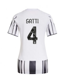 Juventus Federico Gatti #4 Replika Hemmakläder Dam 2025-26 Kortärmad